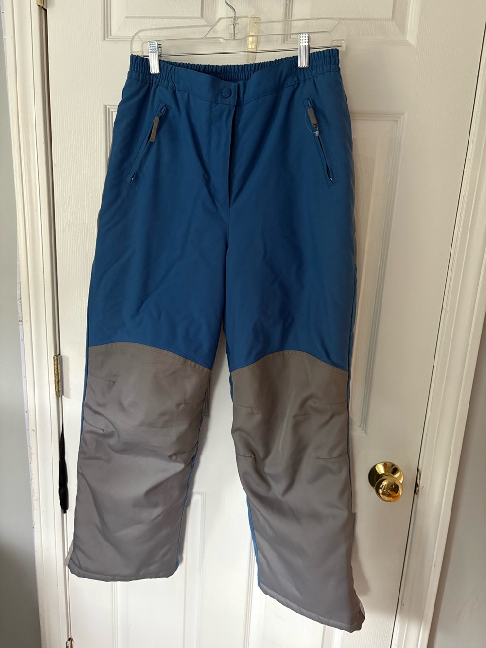 L.L. Bean Blue and Gray Men's Outdoor Joggers